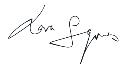 Lara Squires signature